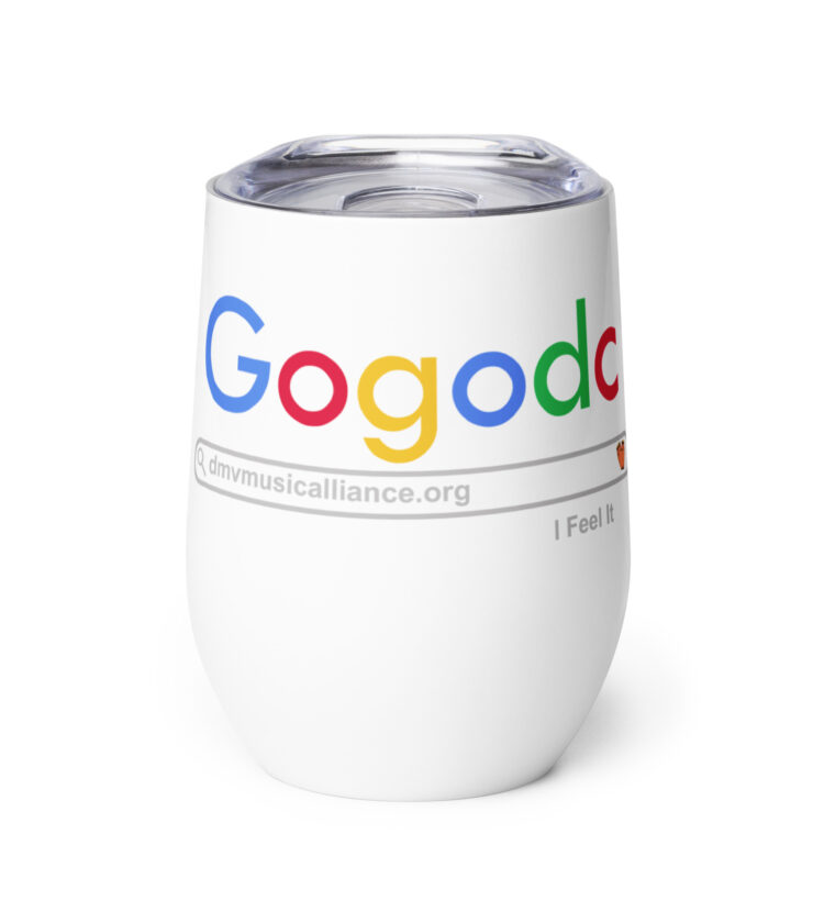 Gogodc 12 oz. Wine tumbler – White